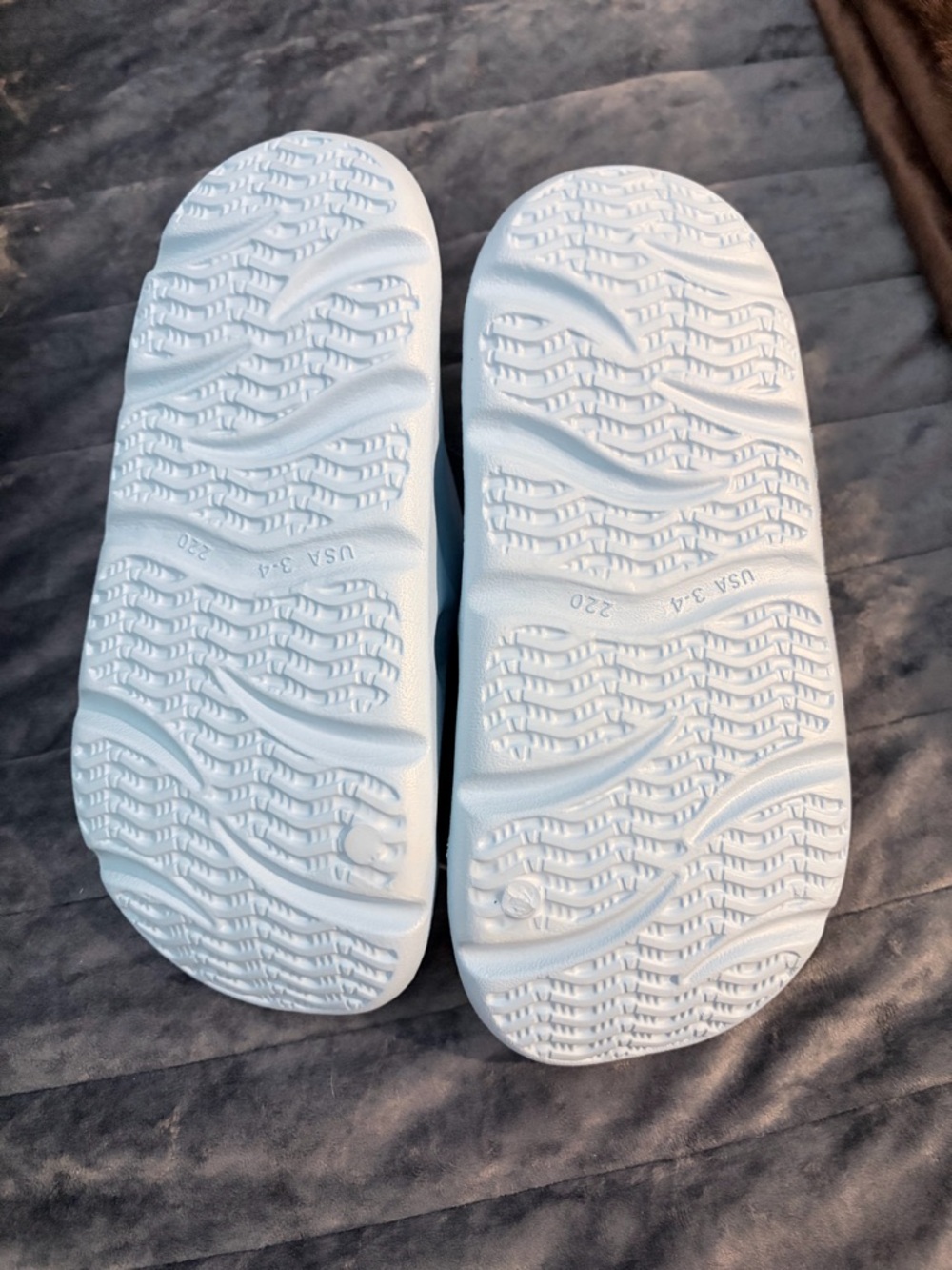 Baseball Lifestyle 101 Kids Slide Sandals - Blue - Picture 4 of 4
